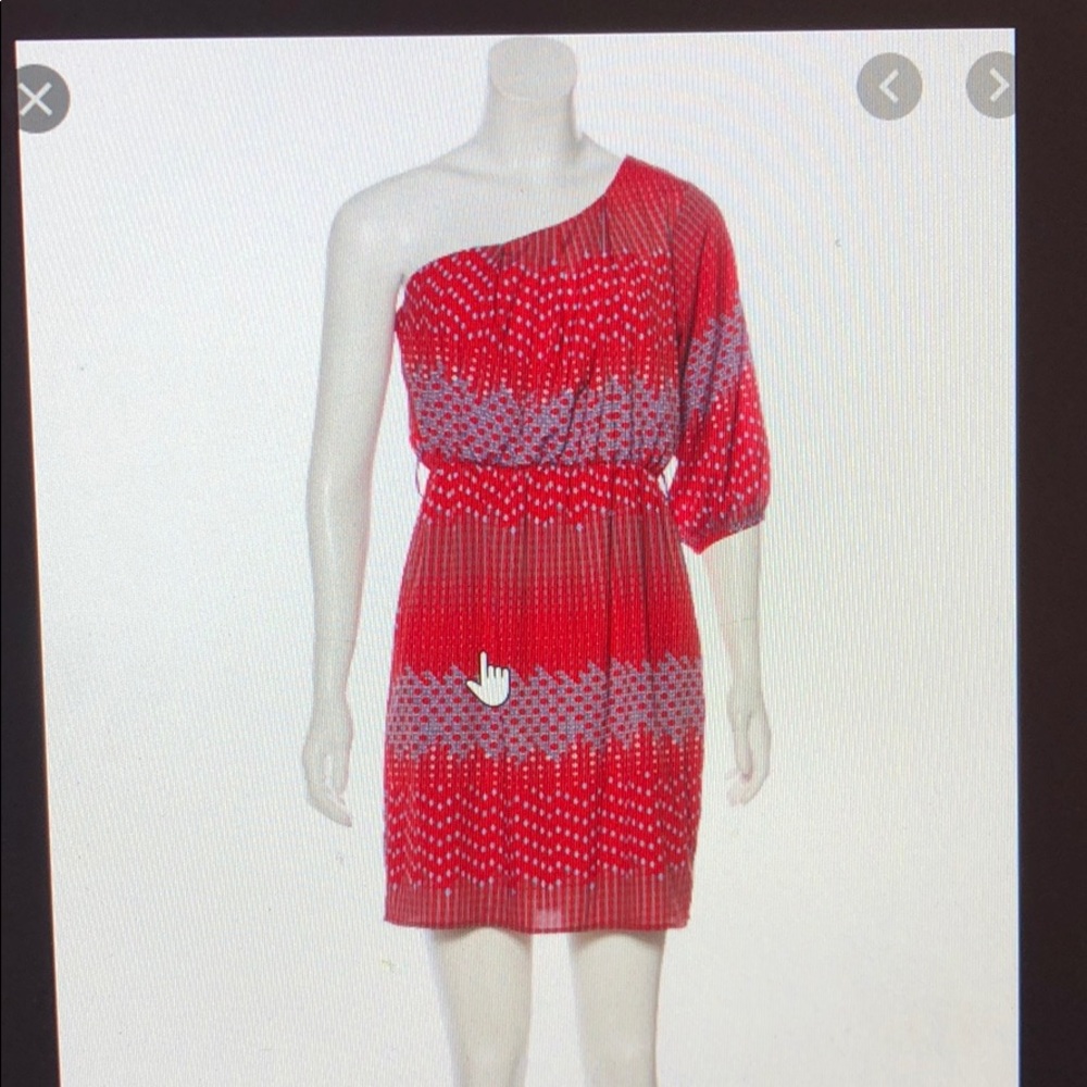 Adorable NWT francescas 1 shouldered dress